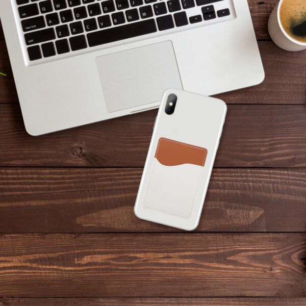 Vegan Leather Phone Card Holder Thumbnail