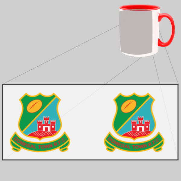 Donegal Town RFC - Two Tone Mug Thumbnail