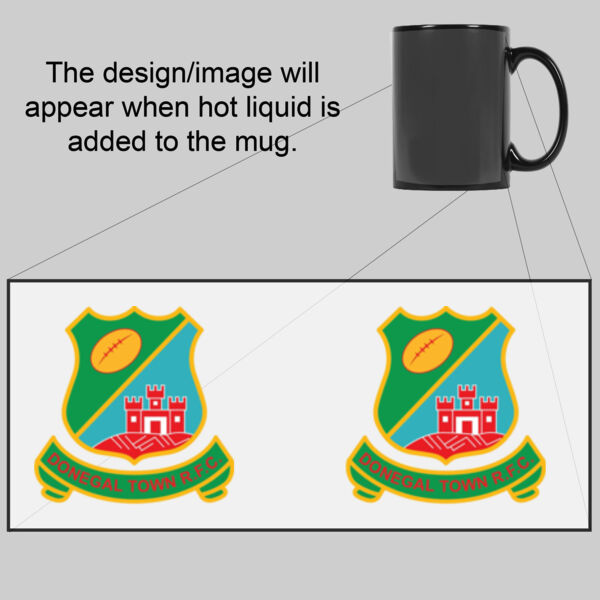Donegal Town RFC - Magic Colour Changing Mug Thumbnail