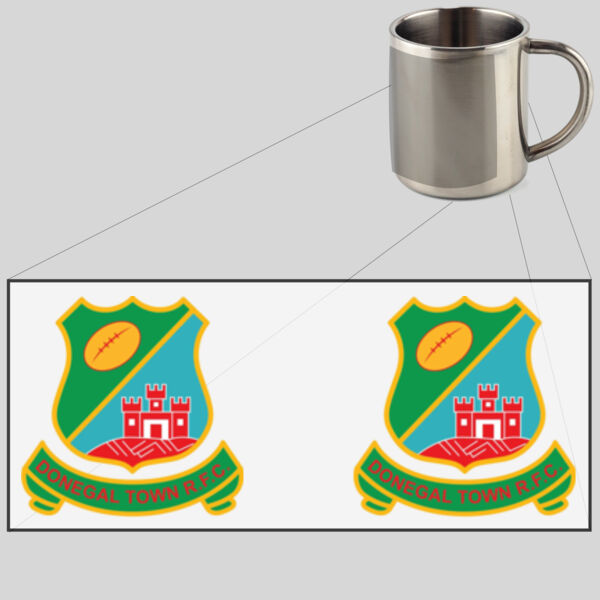 Donegal Town RFC - Metal Mug Thumbnail