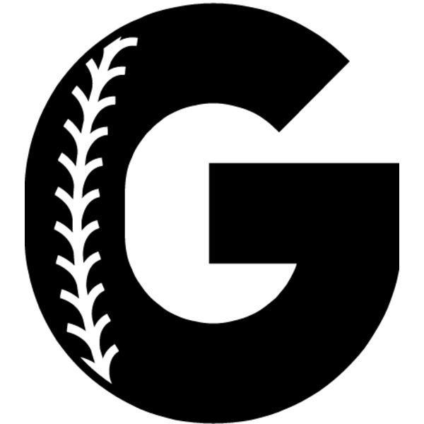 Baseball Alphabet G right Thumbnail