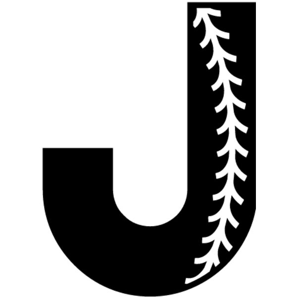 Baseball Alphabet J left Thumbnail