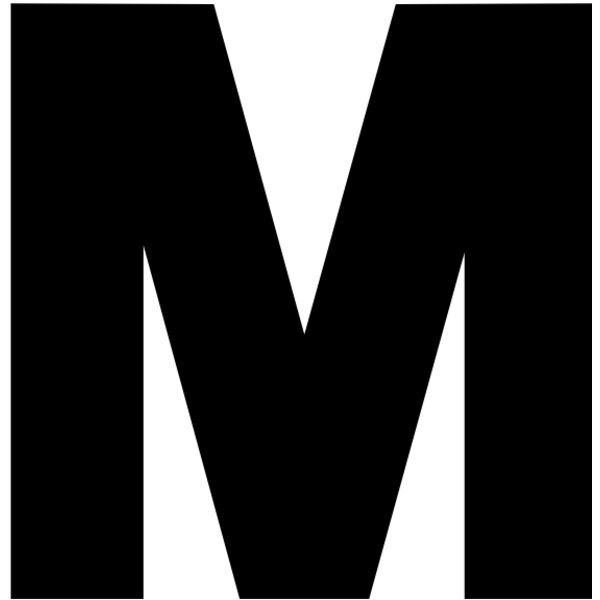 Baseball Alphabet M center Thumbnail