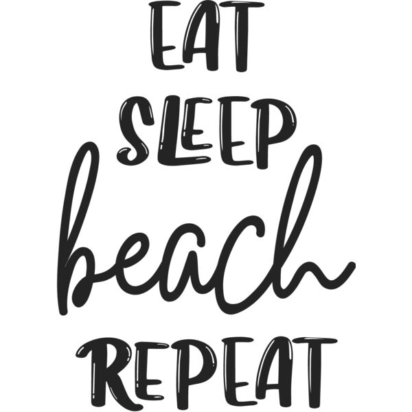 Eat Sleep Beach Repeat Thumbnail