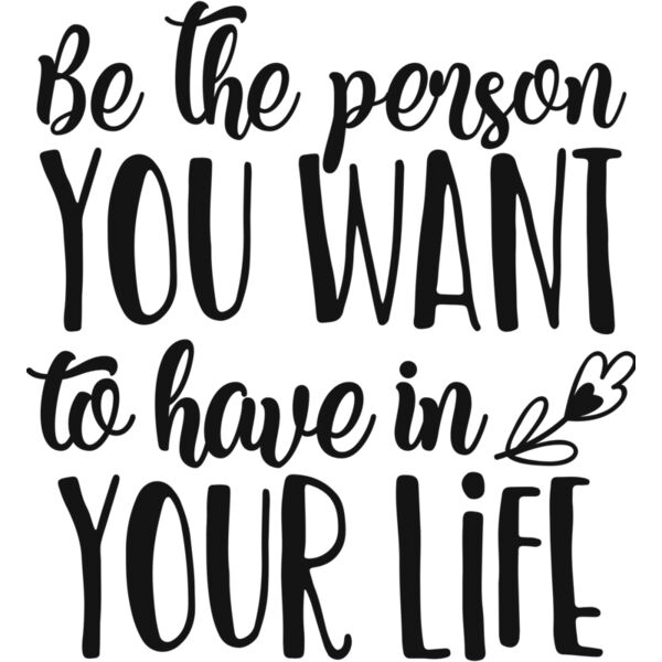 Be the person you want to Thumbnail