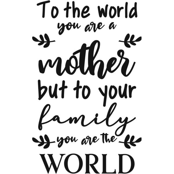 To the world you are a mother but to Thumbnail