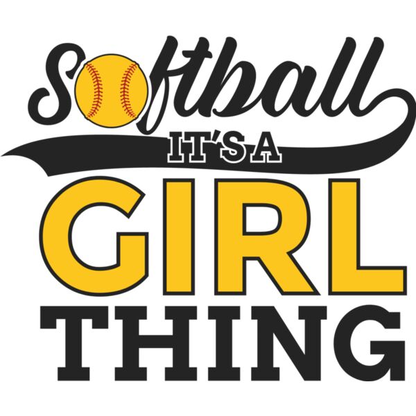 Softball It s a Girl Thing Thumbnail