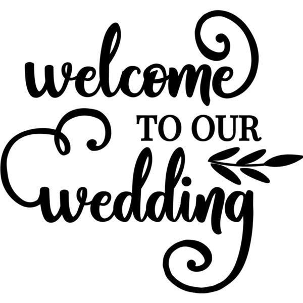 Welcome to our wedding Thumbnail
